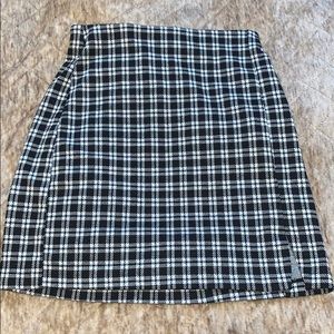 H&M Plaid skirt